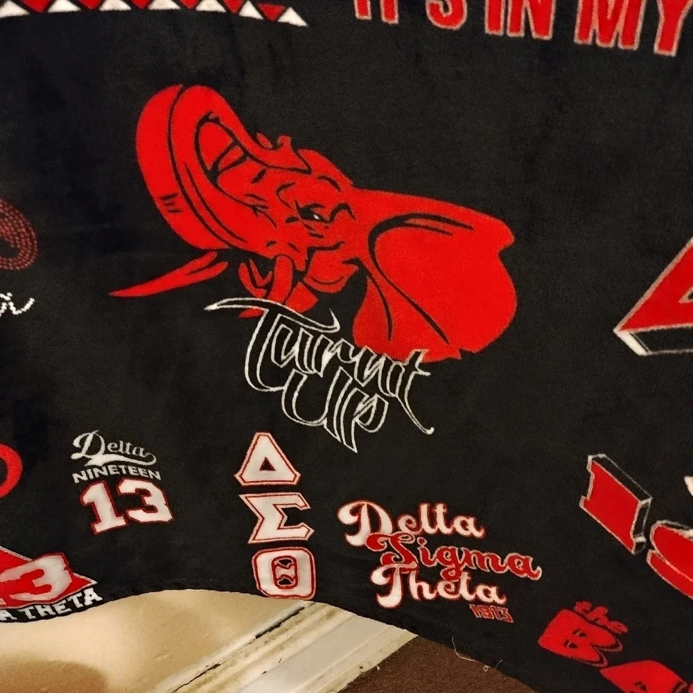 Sorority‎ Gifts Blanket Throws Flannel Fleece Blankets Lightweight Comfortable